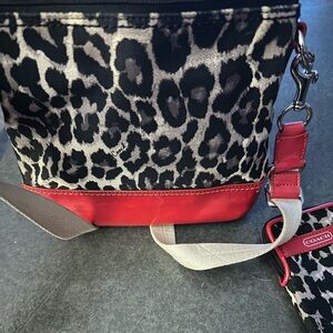 Fun leopard print purse and wallet